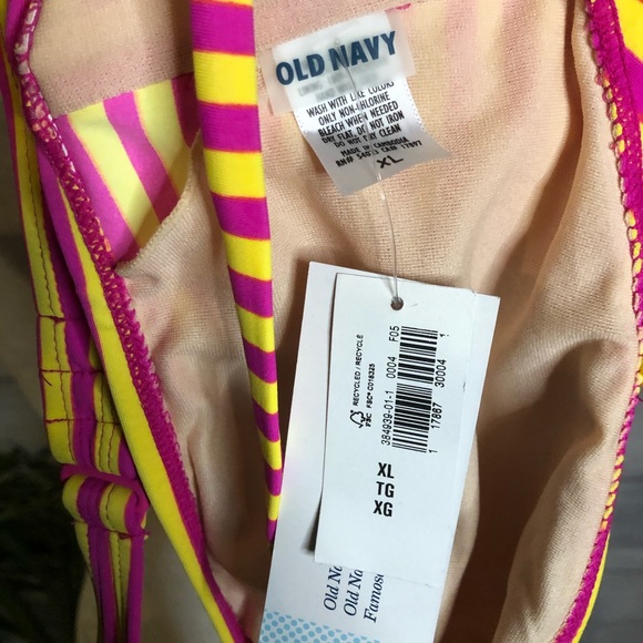 Old Navy | Stripe Bathing Suit Top - Picture 3 of 3